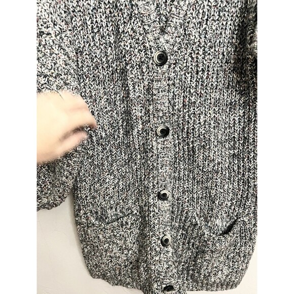 CAbi embrace long lined chunky knit cardigan size small Oversized Rainbow Pocket - Picture 6 of 10